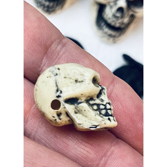 Halloween Lot Blow Mold Ghost String Lights + Skulls, Eyes, Mice, Roaches - Picture 6 of 10